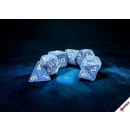 Speckled Polyhedral Ocean Stone 7-Die Set