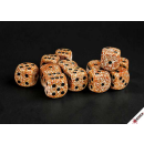 Speckled 16mm d6 Rust Dice Block (12 dice)