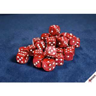 Speckled 12mm d6 Lava Stone Dice Block (36 dice)