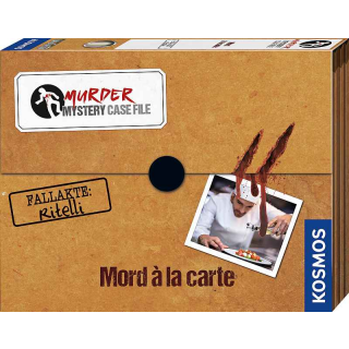 Murder Mystery Case File - Mord a la Carte