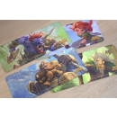 Boss Fighters QR Spielmatten (4 Stück)
