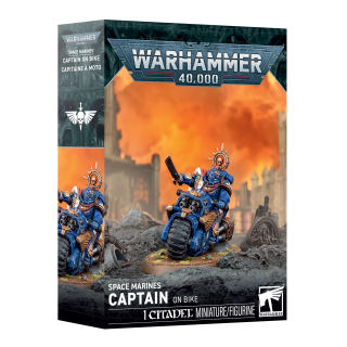 Space Marines: Captain auf Bike