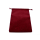 Large Suedecloth Dice Bag Burgundy