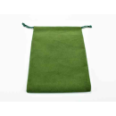 Large Suedecloth Dice Bag Green