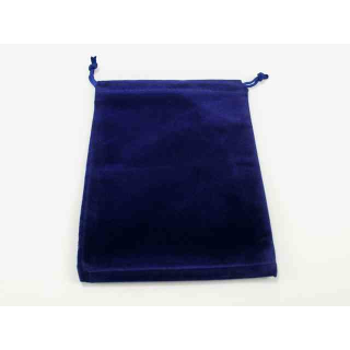 Large Suedecloth Dice Bag Royal Blue