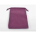 Large Suedecloth Dice Bag Purple