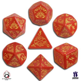 Pathfinder Würfelset Crimson Throne (W4, W6, W8, W10, W10(00), W