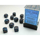 Opaque 12mm d6 Dusty Blue/copper Dice Block (36 dice)